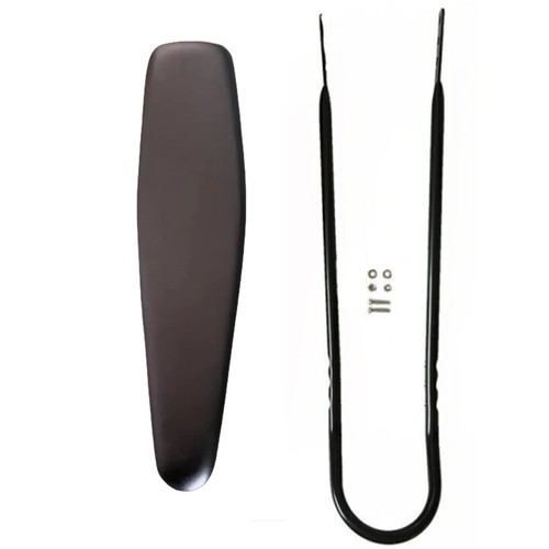 Cdh black bike banana saddle - black,